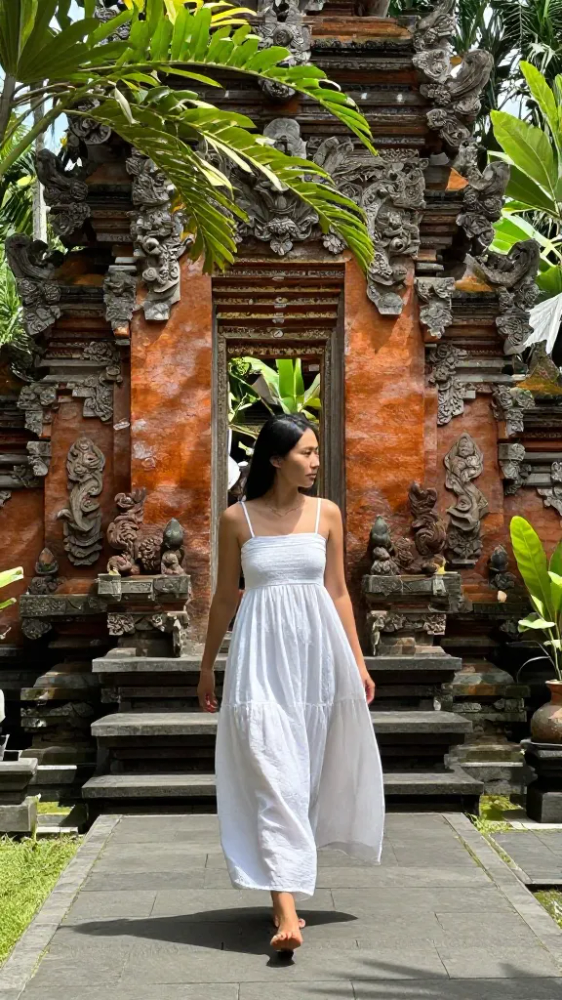 Breathable Cotton Sundresses for Temple Visits