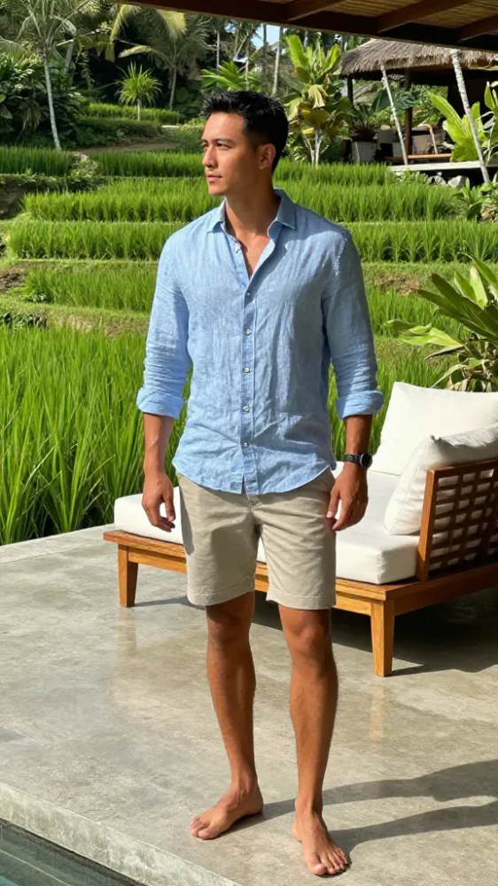 Tailored Chino Shorts