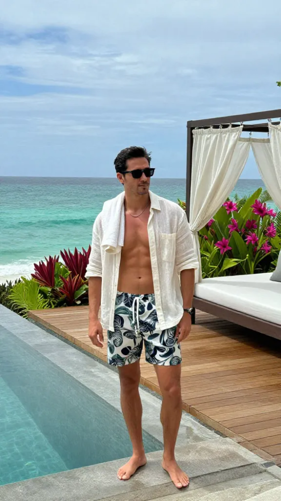 Quick Dry Designer Swim Trunks