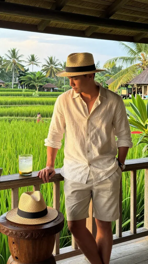 Straw Fedora and Panama Hats