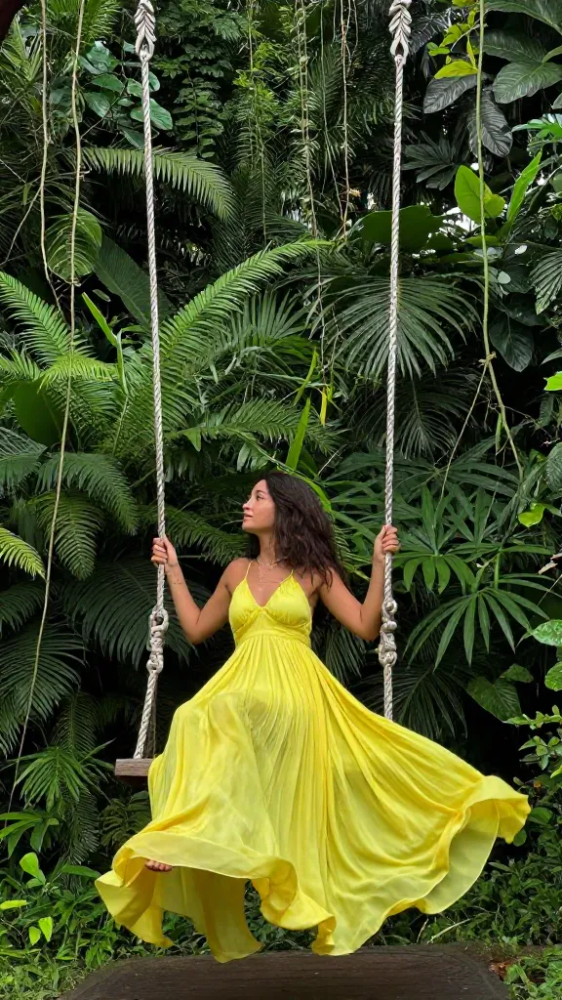 Vibrant Yellow Sundress