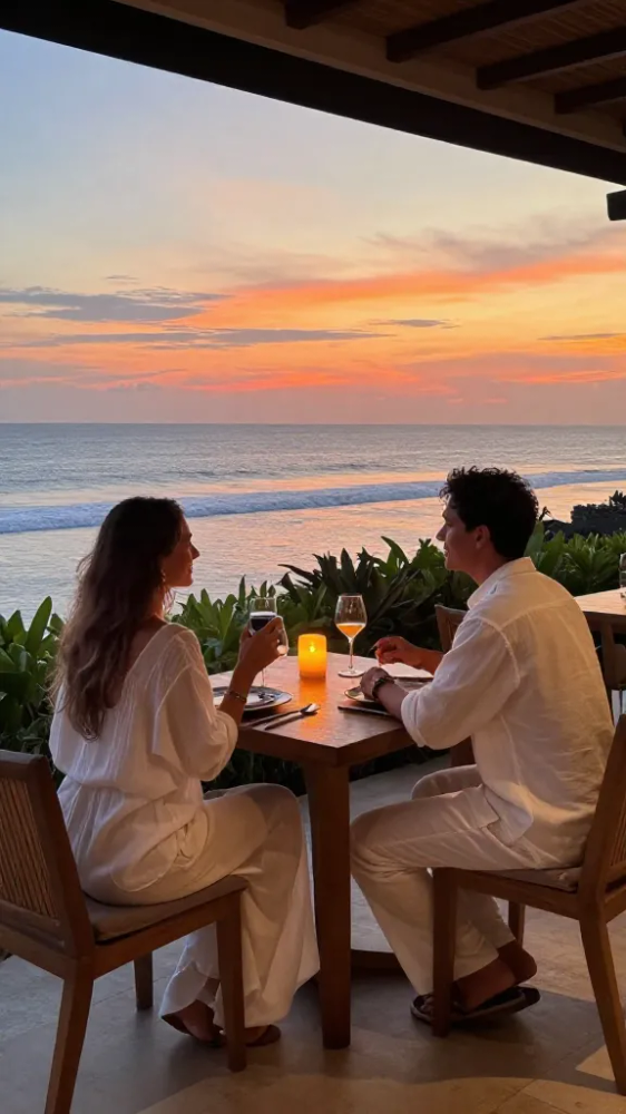 All-White Outfits for Sunset Dinner Dates