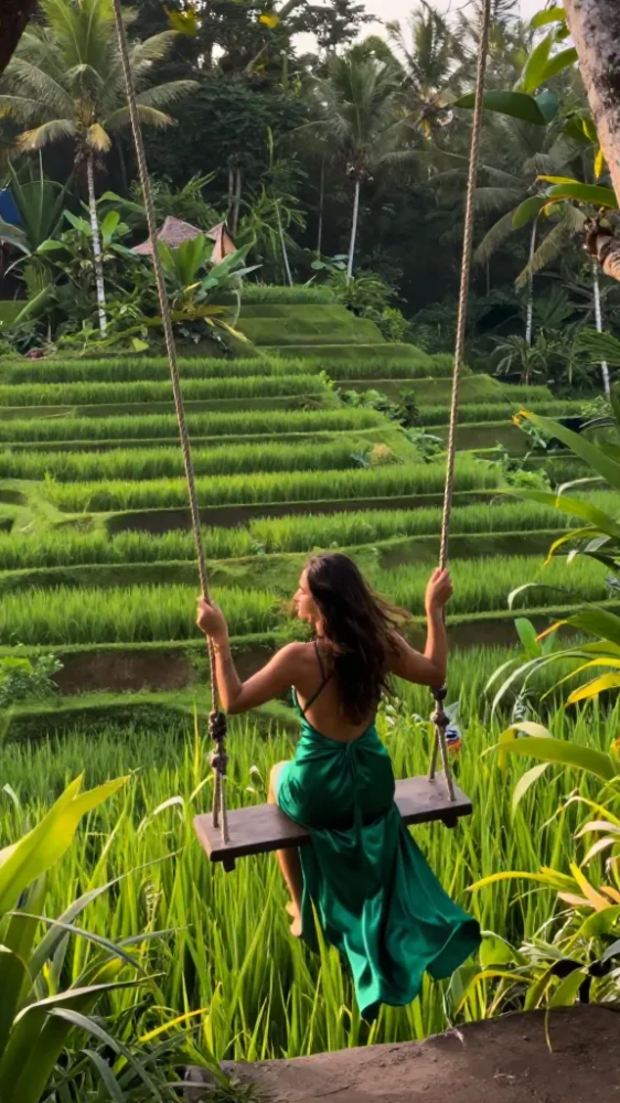 Backless Silk Slip Dress