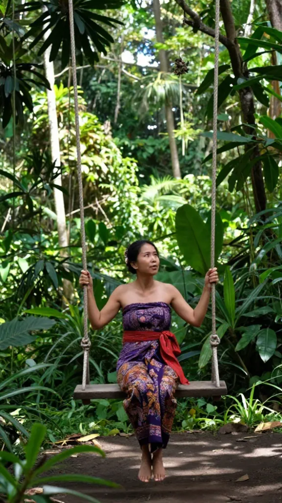 Traditional Balinese Sarong Wrap