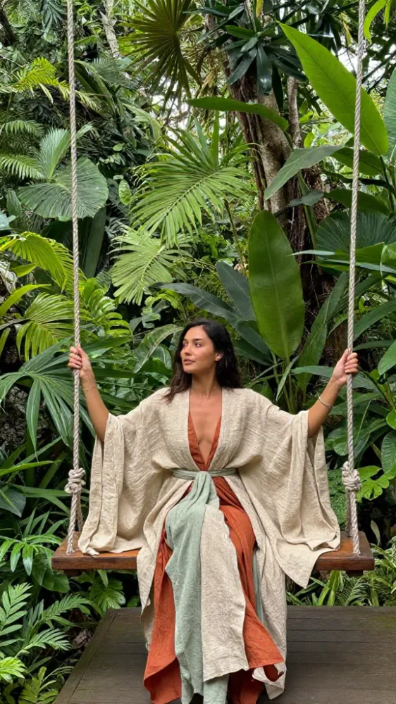 Earthy Tone Ubud Style Linen