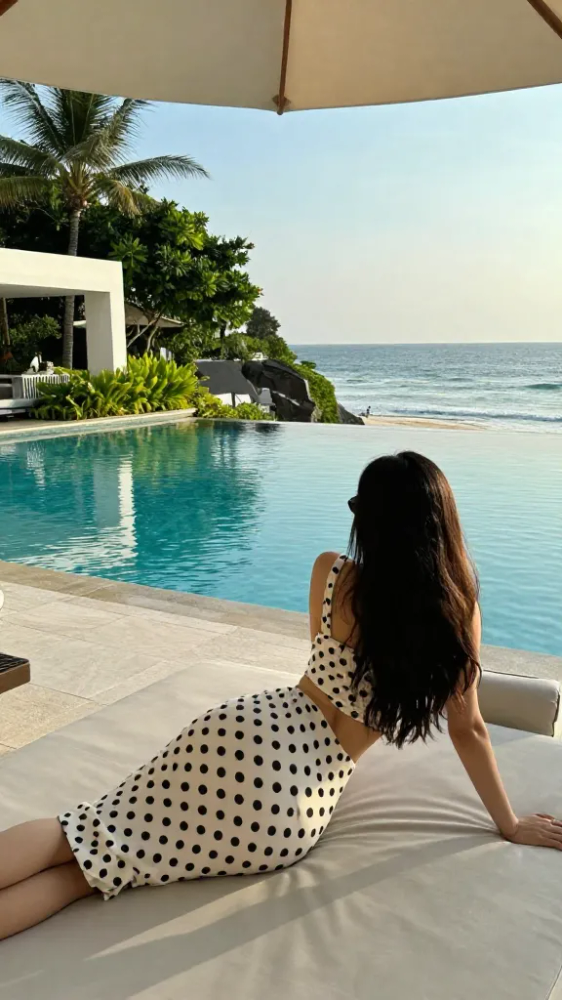 Retro Polka Dot Two-Piece Set