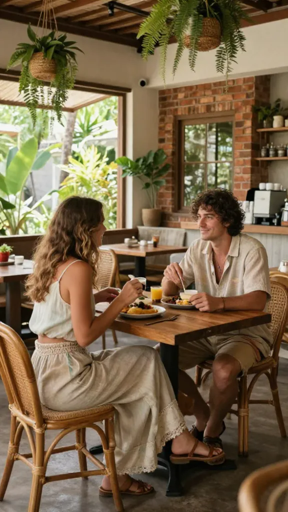 Vintage Inspired Looks for Canggu Cafes