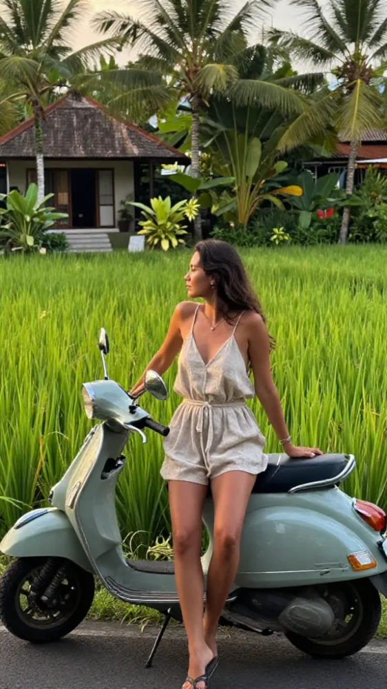 Breathable Rompers for Scooter Rides