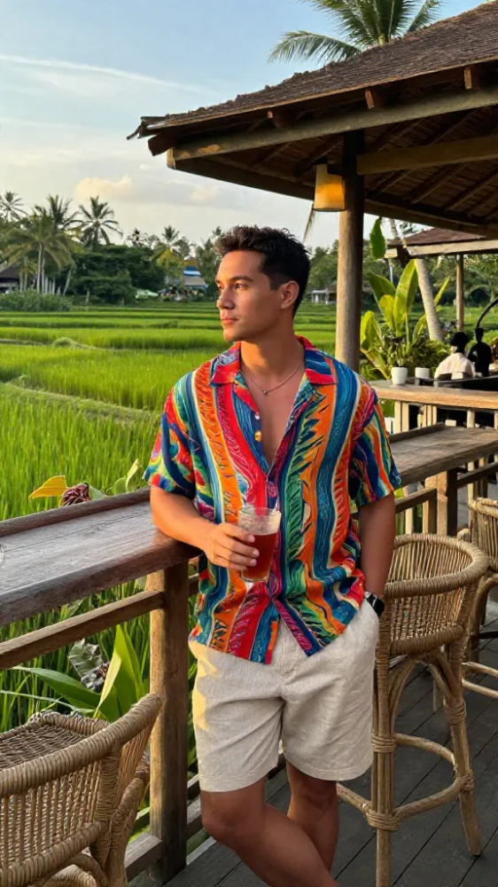 Printed Rayon Party Shirts