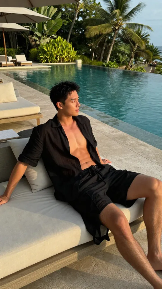 Lightweight Cotton Sarong for Beach Clubs