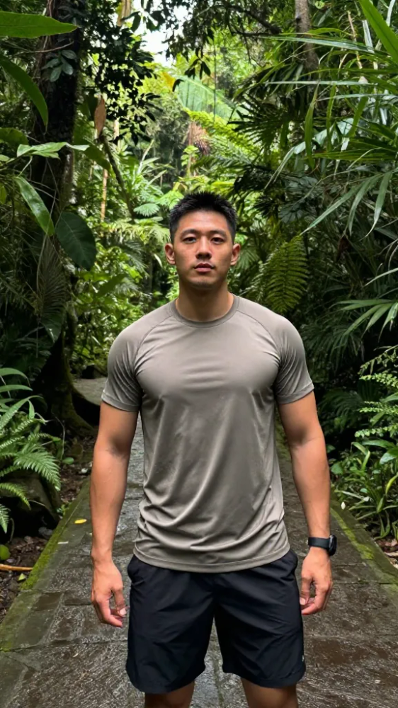 Performance Fabric Tees for Jungle Hikes