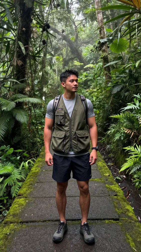 Waterproof Tech Vests for Jungle Trekking