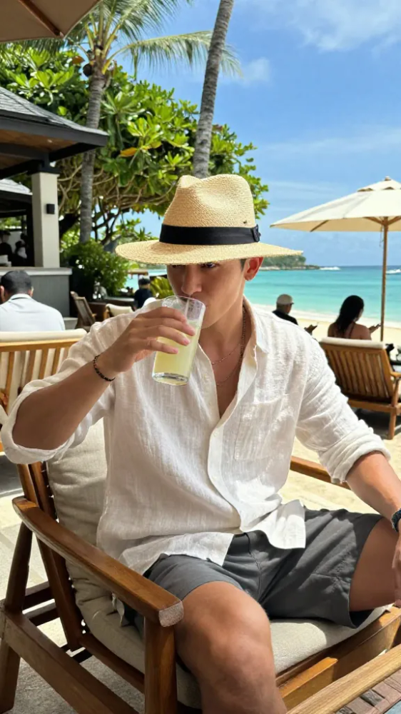 Wide-Brim Straw Hats for Sun Protection