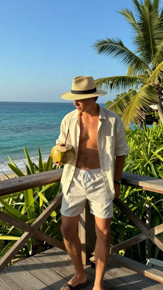 Woven Straw Fedora Hats