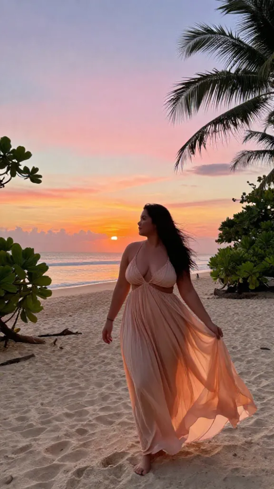 Flowy Maxi Dresses for Beach Sunsets