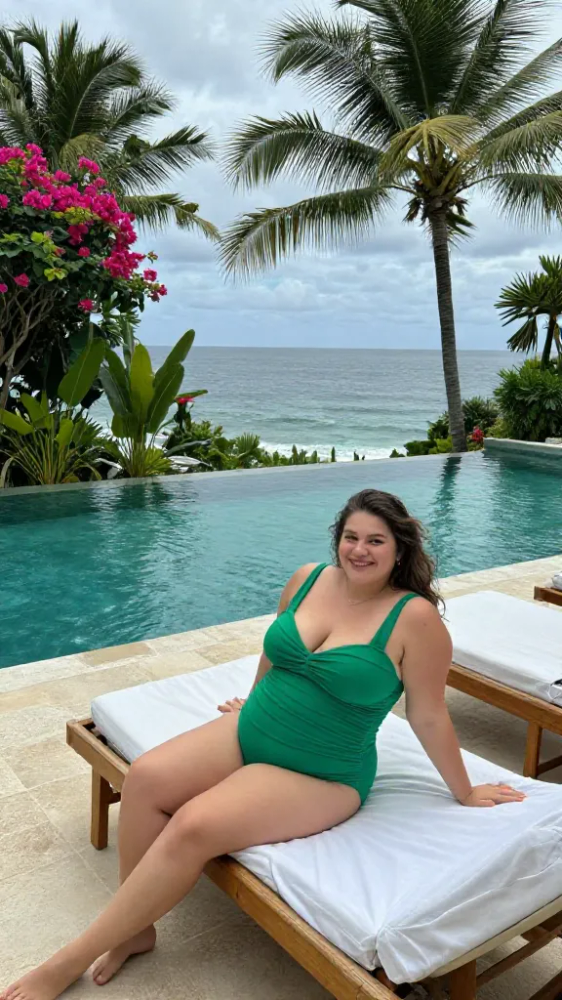 Bali Plus Size Summer Outfits Big Stomach 5 Ruched One-Piece Swimsuits