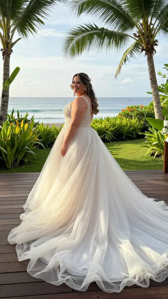 Airy Tulle Wedding Dress Skirts