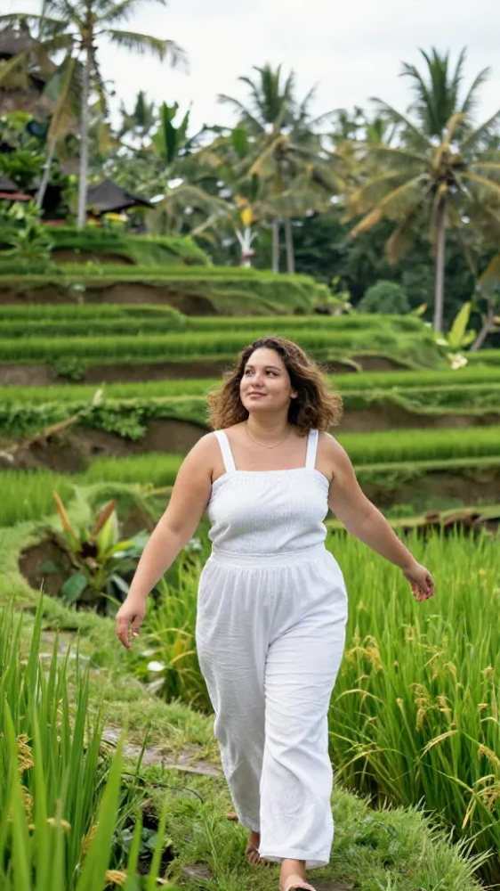 Breathable Cotton Jumpsuits for Island Exploring