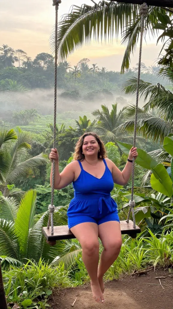 Bright Rompers for Jungle Swing Photos