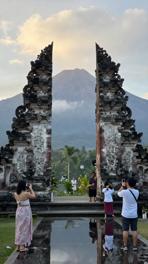 Traditional Balinese Gates at Lempuyang Temple