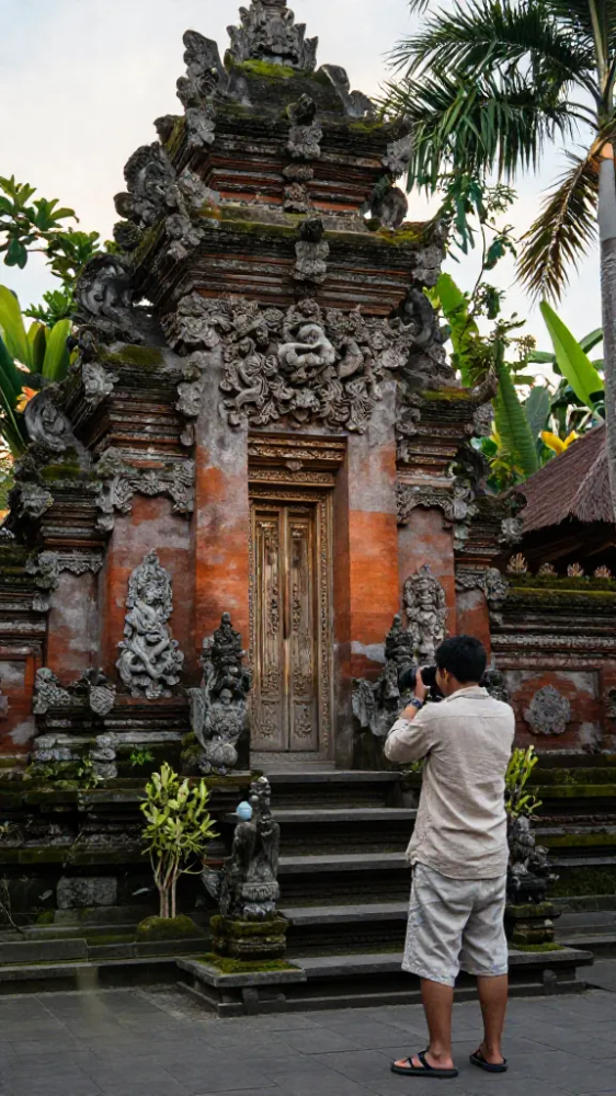 Detailed Stone Carvings at Ancient Temples