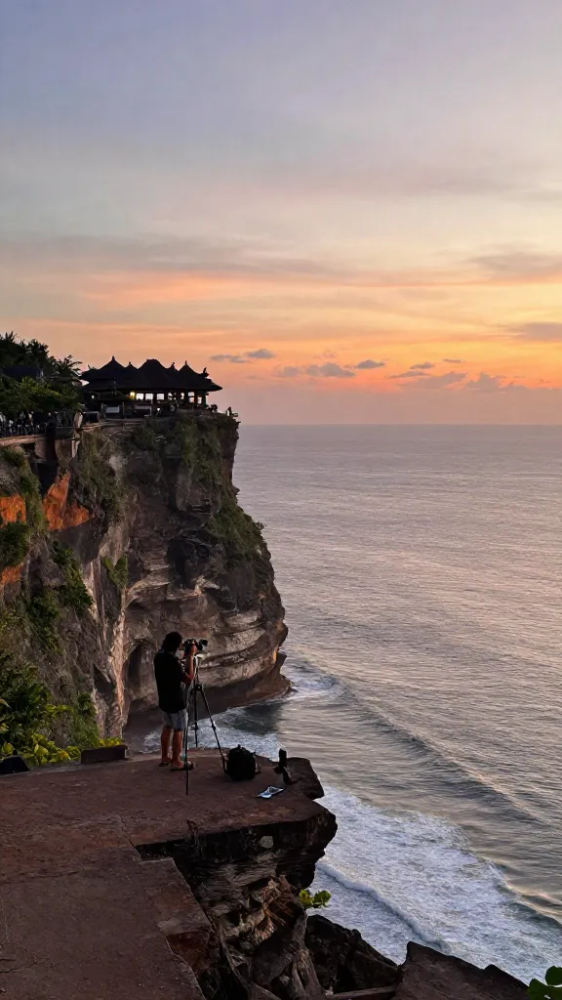 Golden Hour at Uluwatu Cliffside