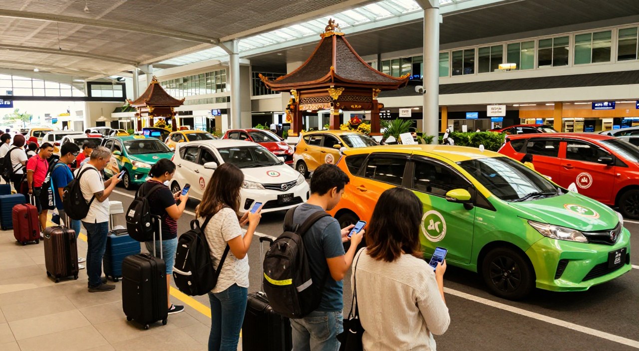 ride hailing apps bali airport