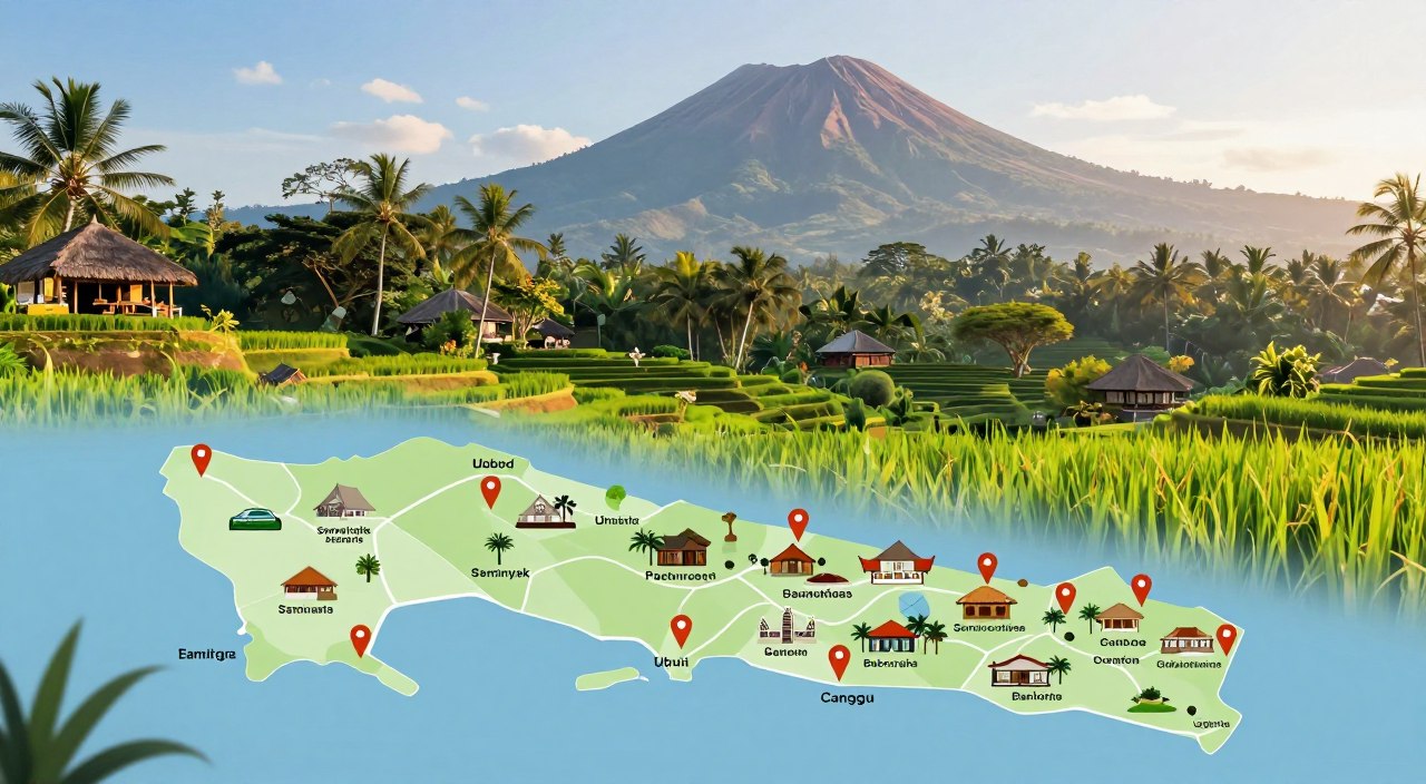 where to stay in Bali by area