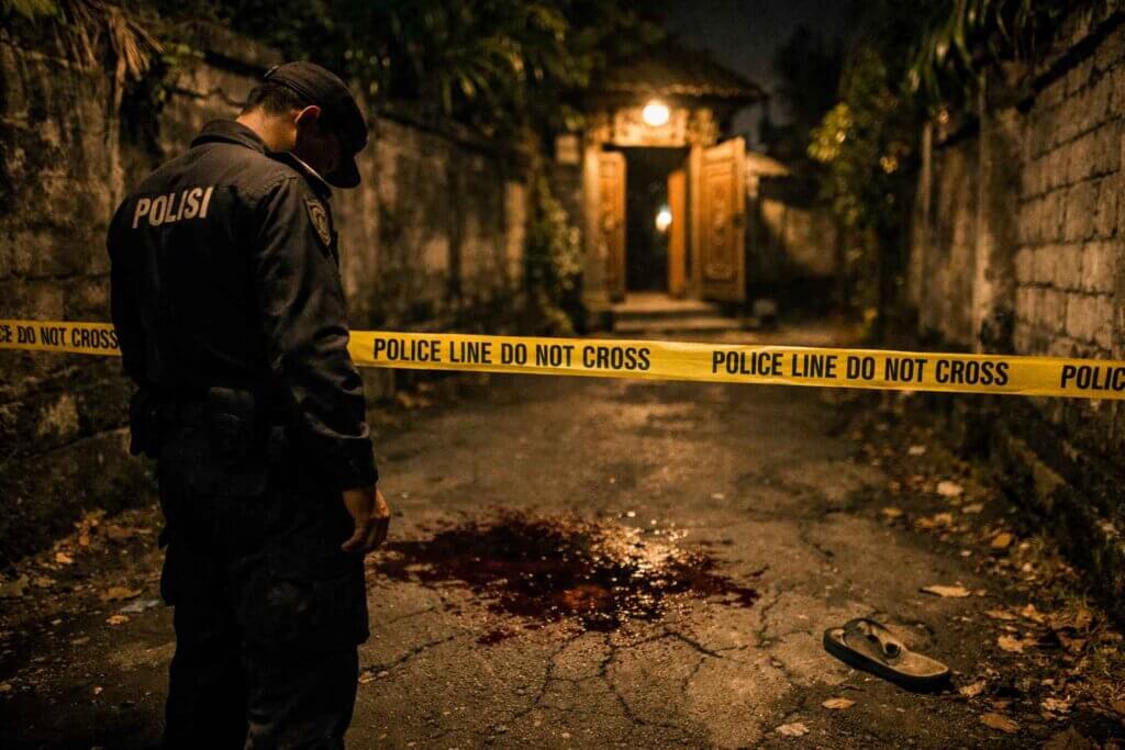 Stabbing of Dutch tourist in Bali. The Crime Scene & Investigation