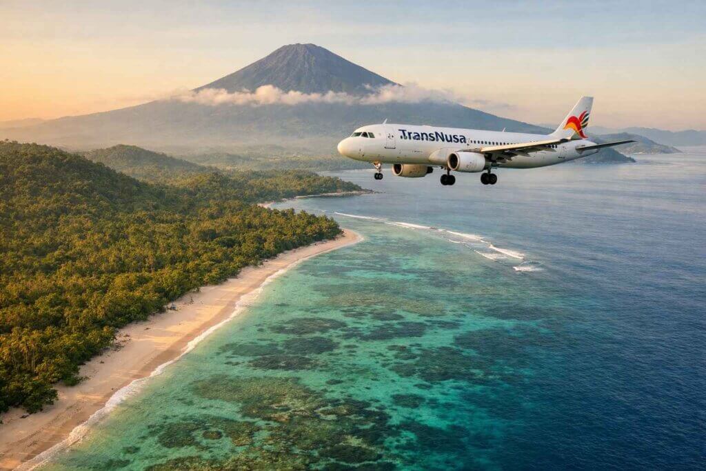 TransNusa Airlines Low Cost Bali Flight - Lombok as the New Frontier