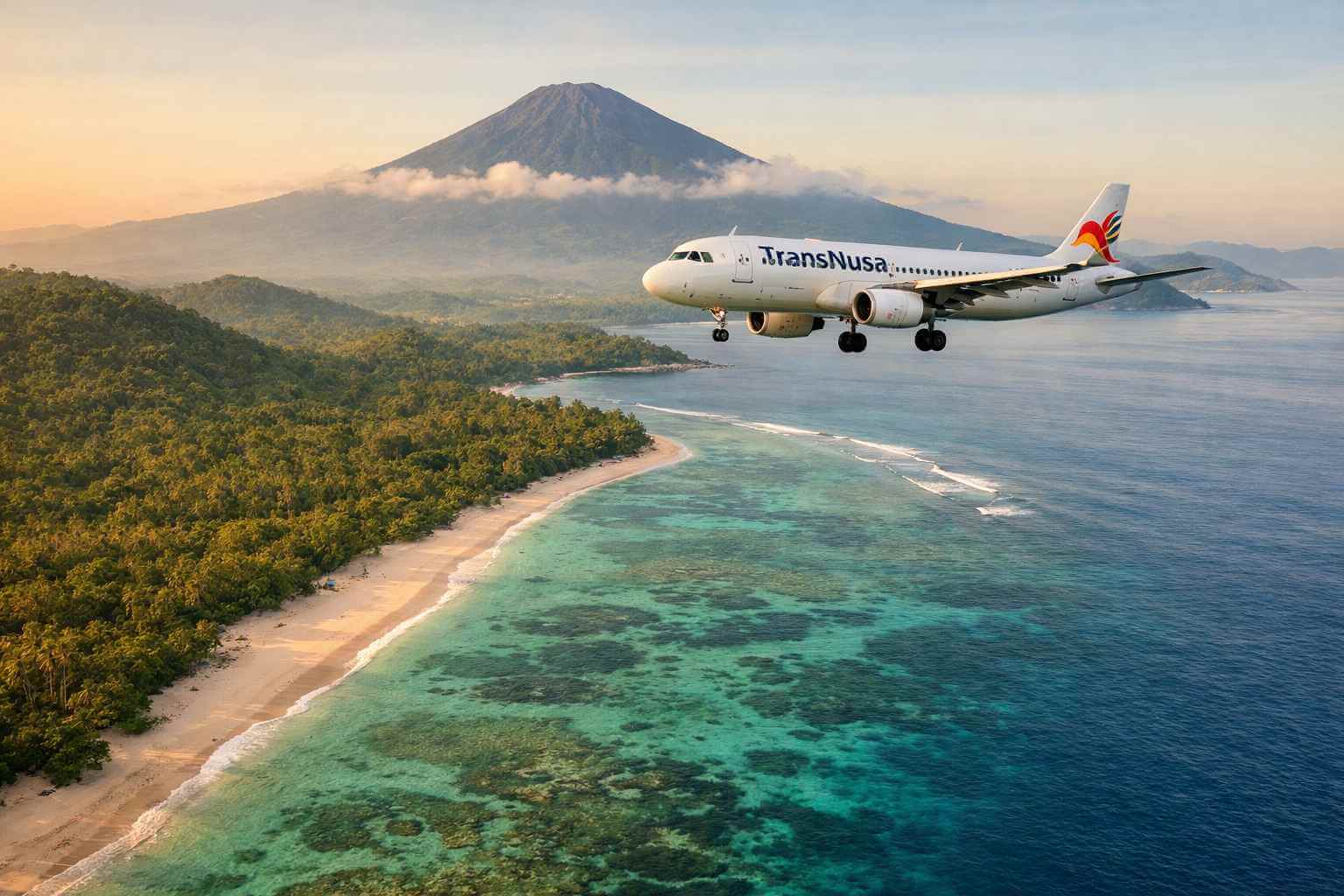 TransNusa Airlines Low Cost Bali Flight - Lombok as the New Frontier