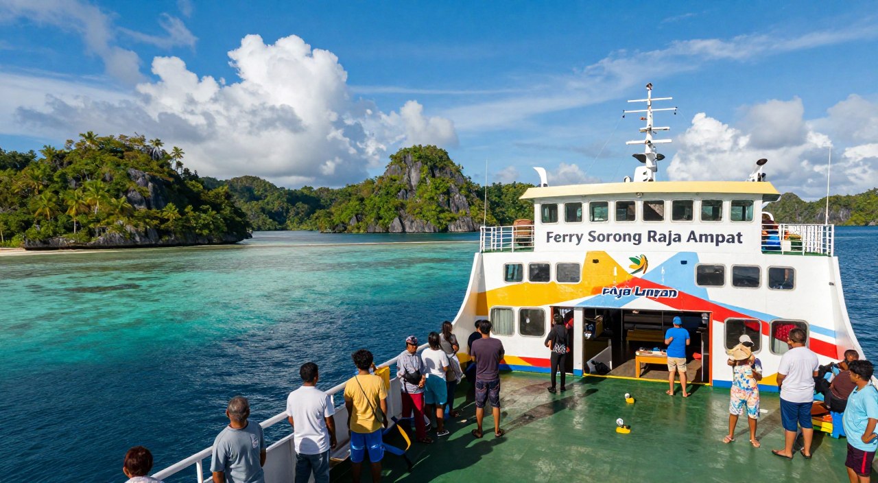 ferry sorong raja ampat