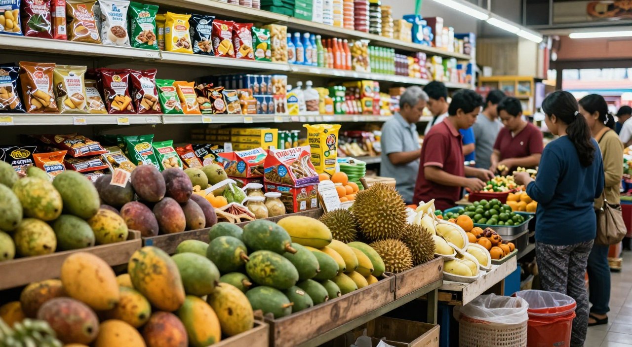 indonesia grocery store