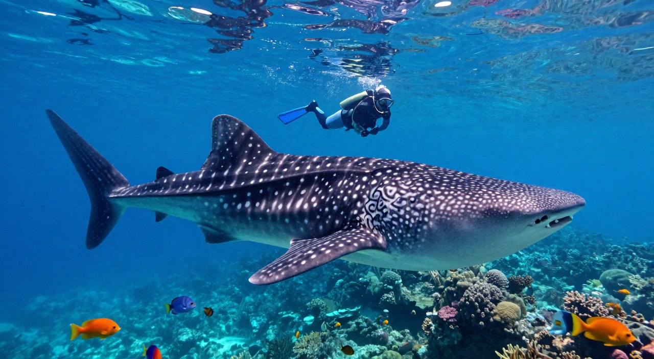 indonesia whale sharks
