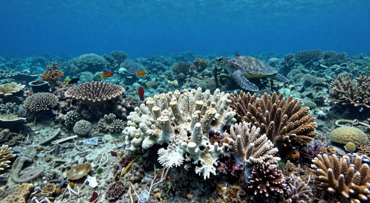 raja ampat coral bleaching