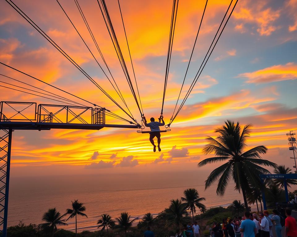 A Day in the Life of a Kuta Bali Reverse Bungee Jumper