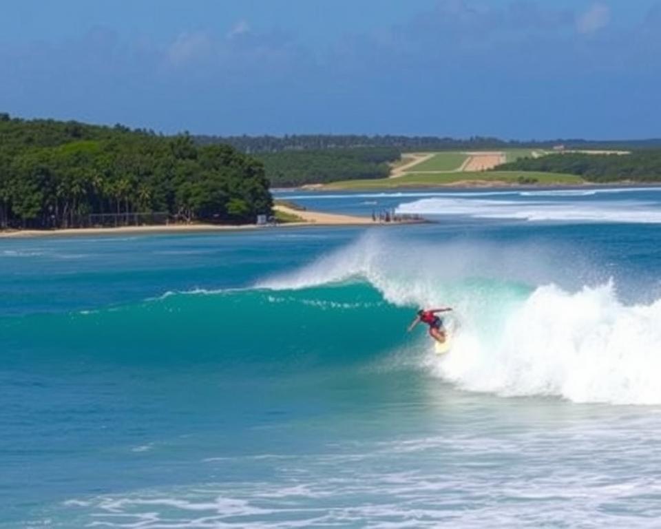 Airport Lefts Surf Spot