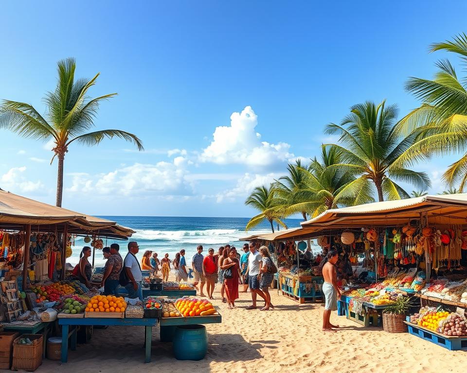 Beachfront Markets in Kuta