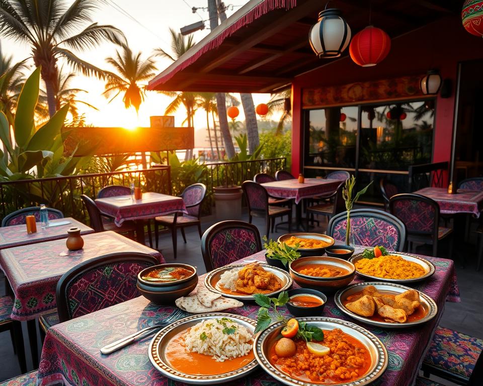 Can you find budget-friendly Indian dining in Kuta?