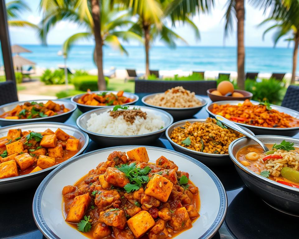 Can you find vegetarian Indian food in Kuta?