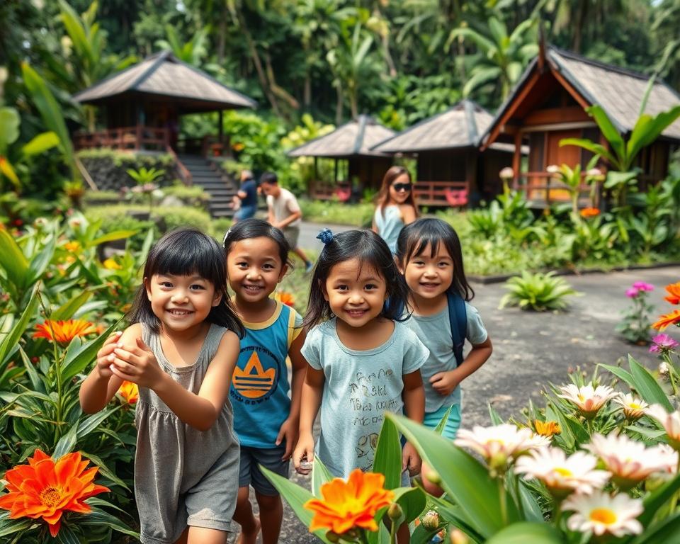 Children and Bali Belly