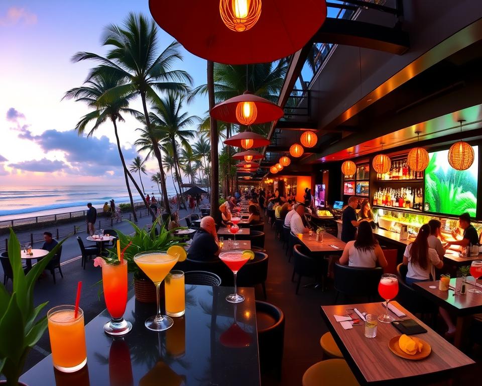 Cocktail Bars with a View on Jalan Legian