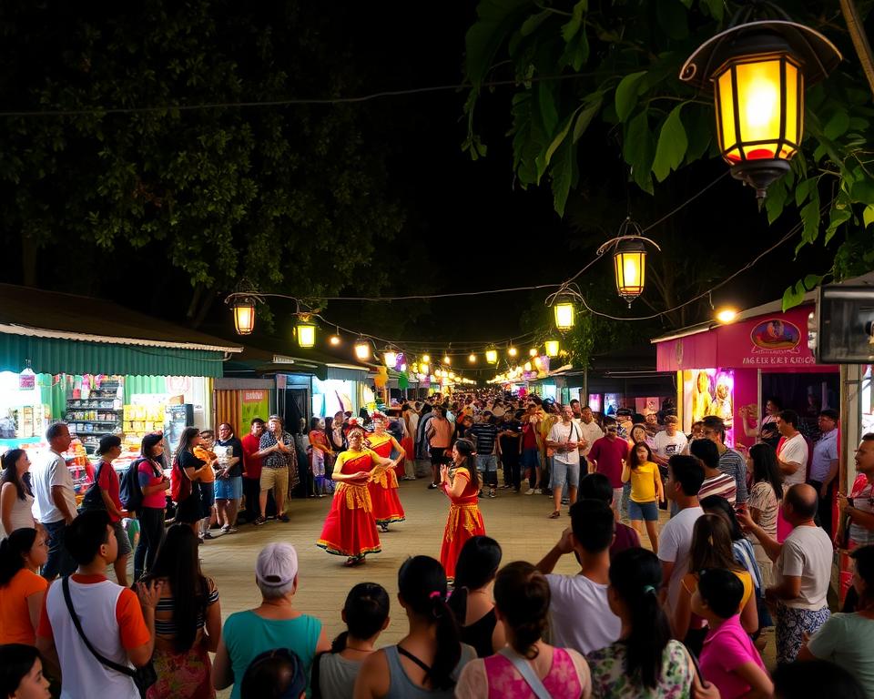 Cultural Performances at Kuta Night Markets