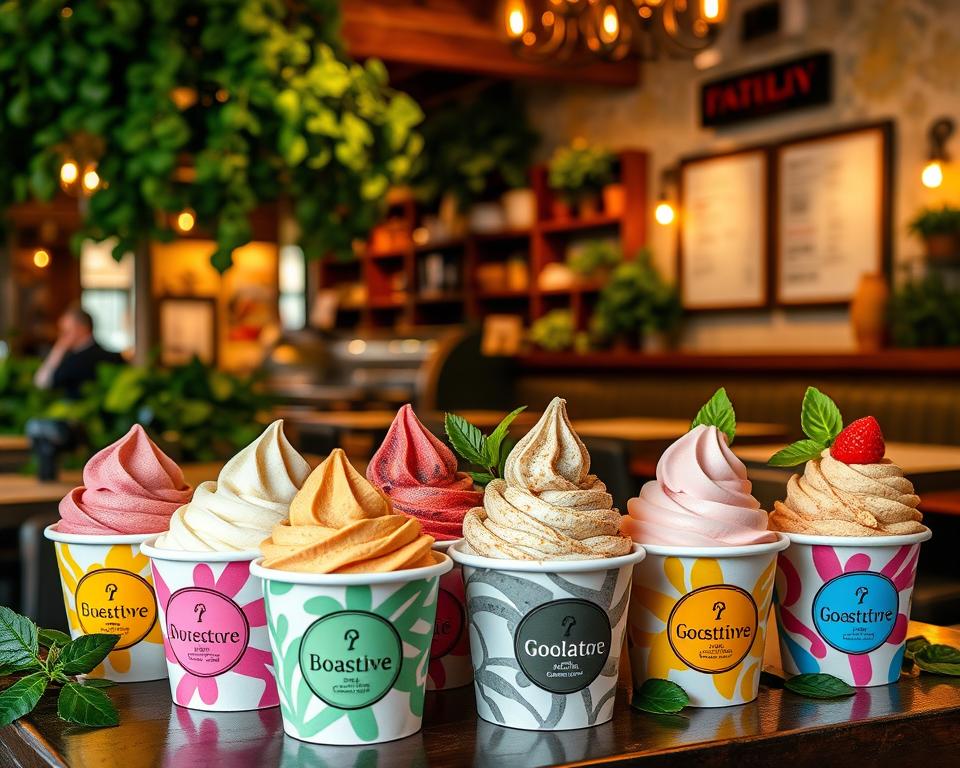 Do Italian restaurants in Kuta serve plant-based gelato?