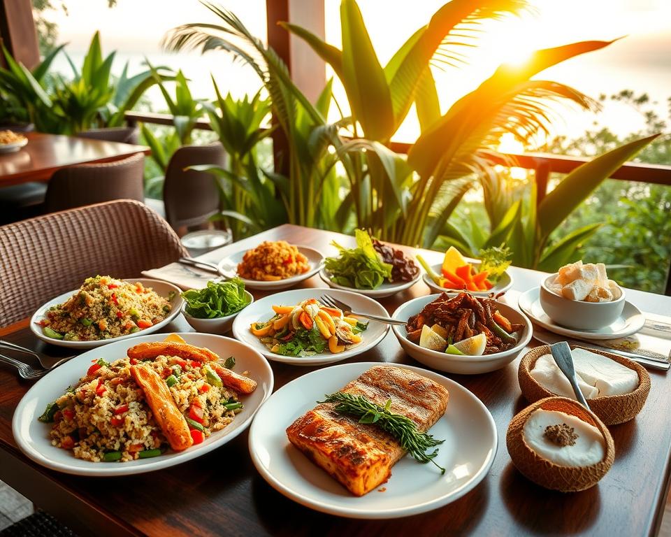 Do any Kuta Bali restaurants offer gluten-free meals?