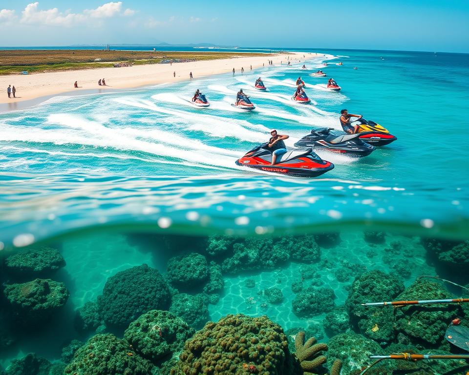 Environmental Impact of Jet Skiing in Kuta Bali