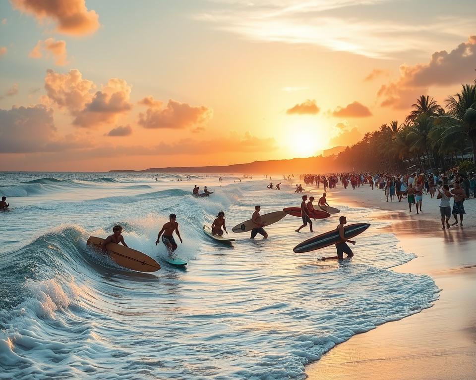 History of Surfing in Kuta