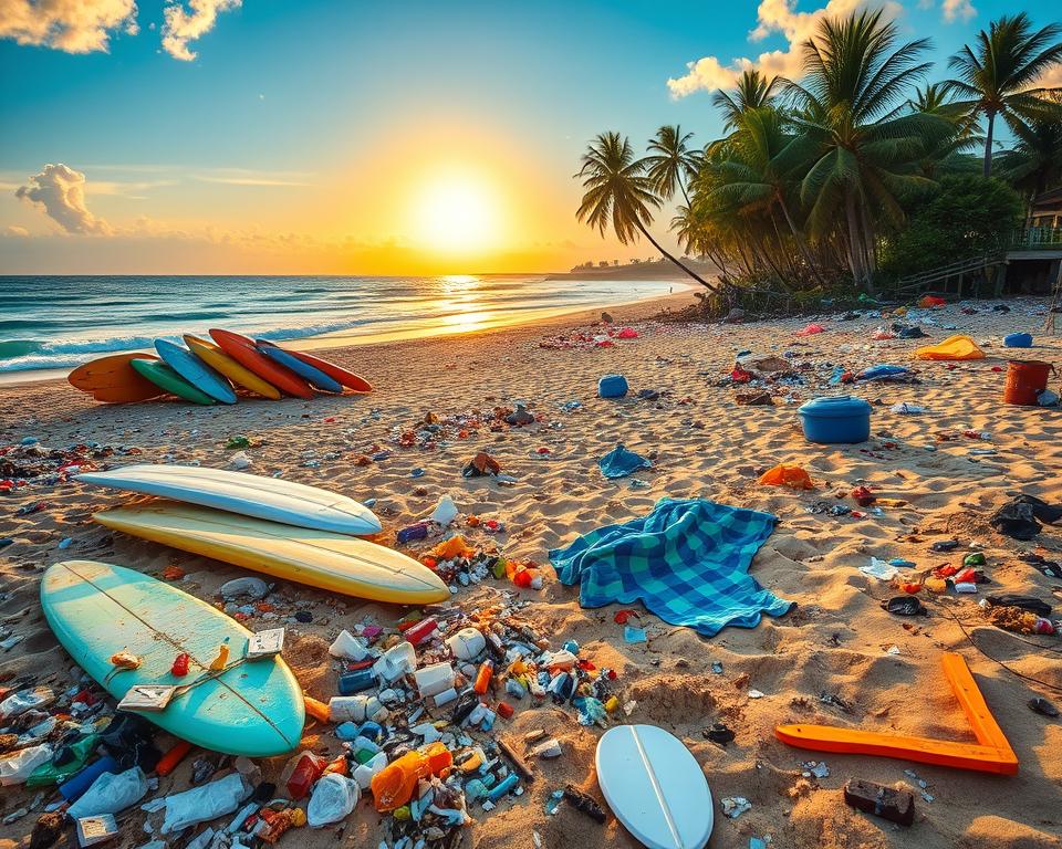 How Surfing in Kuta Impacts the Environment