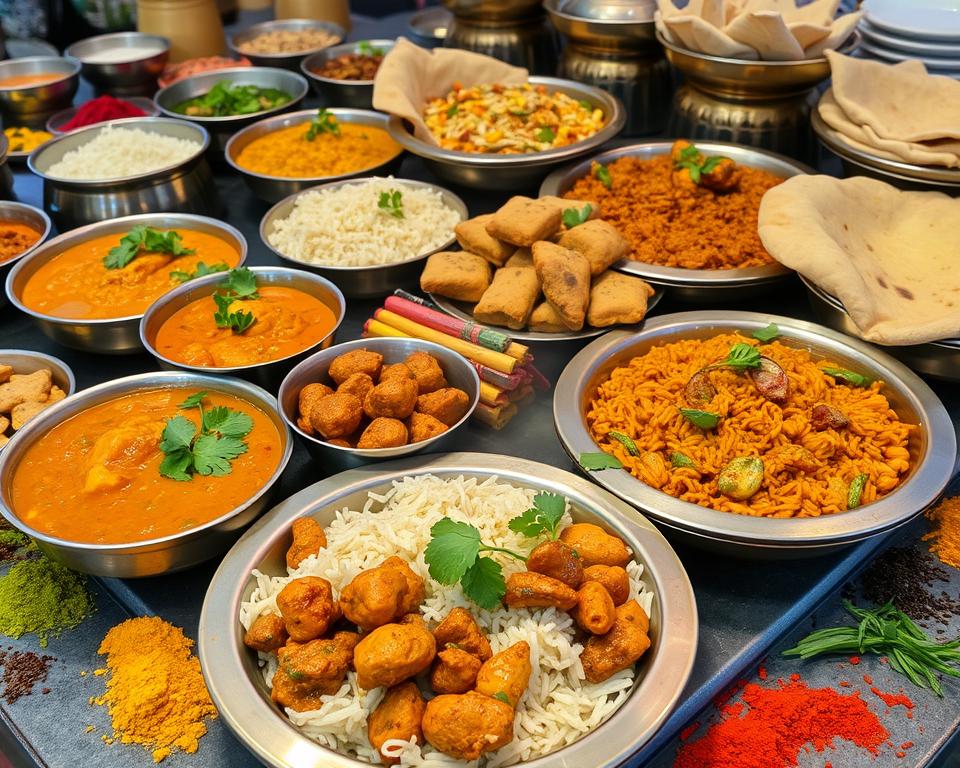 How authentic is the Indian food served at restaurants in Kuta?