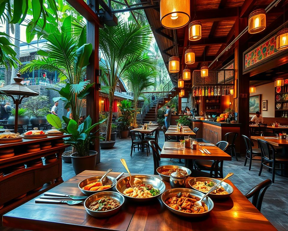 How do Indian restaurants in Kuta compare to those in Seminyak?